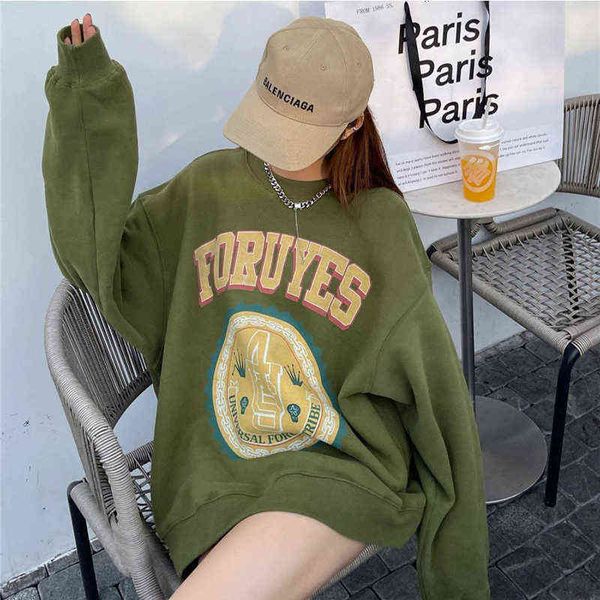 women 2021 new print oversize thick warm fleece sweatshirts harajuku loose streetwear jumper autumn winter pullover female t220726, Black
women 2021 new print oversize thick warm fleece sweatshirts harajuku loose streetwear jumper autumn winter pullover female t220726, Black