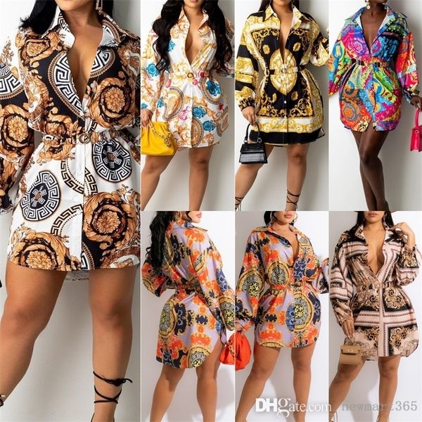 womens dresses 2022 fashion casual printed shirt dress with belt long sleeves shirt, Black;gray
womens dresses 2022 fashion casual printed shirt dress with belt long sleeves shirt, Black;gray