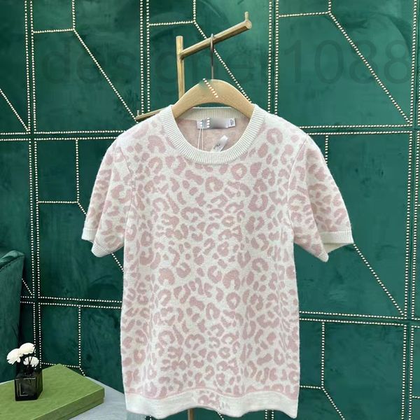 women's sweaters designer 2022 spring and autumn new leopard print slim fit quality wool round neck short sleeve women's sweater 7, White;black
women's sweaters designer 2022 spring and autumn new leopard print slim fit quality wool round neck short sleeve women's sweater 7, White;black