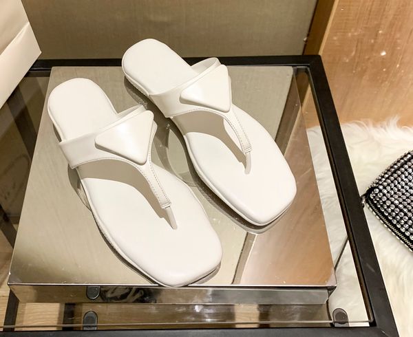 prad 2021 leather slippers summer new clip on women sandals fashion beach slippers flat if10, Black
prad 2021 leather slippers summer new clip on women sandals fashion beach slippers flat if10, Black
