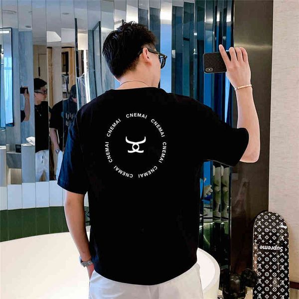 cnemai new women t-shirt men fashion brand letter printing hip-hop korean style t-shirt ins trend all-match couple short sleeved 2022, White;black
cnemai new women t-shirt men fashion brand letter printing hip-hop korean style t-shirt ins trend all-match couple short sleeved 2022, White;black