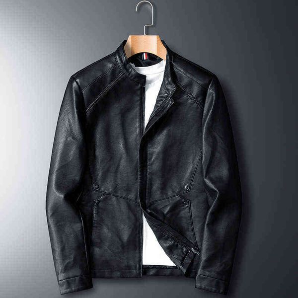 men's men autumn jacket spring casual stand collar motorcycle pu leather jacket coat outerwear male clothes jaqueta de couro 6xl t22072, Black;brown
men's men autumn jacket spring casual stand collar motorcycle pu leather jacket coat outerwear male clothes jaqueta de couro 6xl t22072, Black;brown