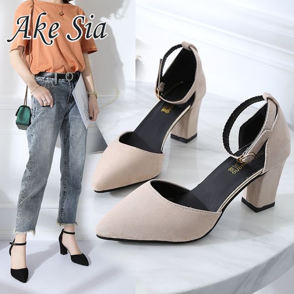 korean version wild thick with pointed single shoes fashion comfortable high heels trend high heels wedding shoes mujer, Black
korean version wild thick with pointed single shoes fashion comfortable high heels trend high heels wedding shoes mujer, Black