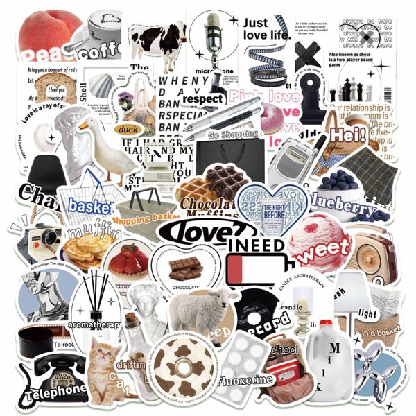 55pcs ins style life fantasy sticker simple style white and black graffiti kids toy skateboard car motorcycle bicycle sticker decals
55pcs ins style life fantasy sticker simple style white and black graffiti kids toy skateboard car motorcycle bicycle sticker decals