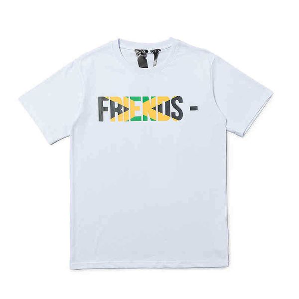 european and american designer beach t shirt fashion br vlones spring summer collarless cotton casual yellow and green color match, White;black
european and american designer beach t shirt fashion br vlones spring summer collarless cotton casual yellow and green color match, White;black