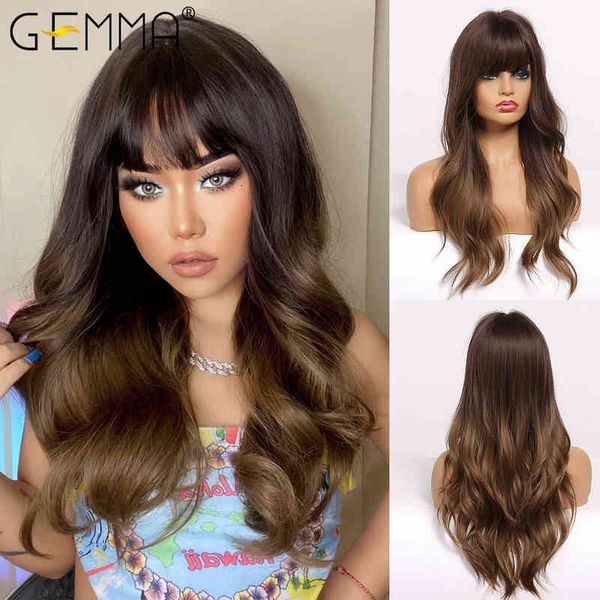 gemma long water wavy synthetic wigs with pony ombre dark brown cosplay hair wig for women african heat ristant fiber wig, Golden;white
gemma long water wavy synthetic wigs with pony ombre dark brown cosplay hair wig for women african heat ristant fiber wig, Golden;white
