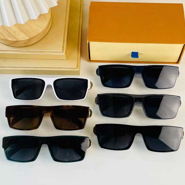 Top Designer Sunglasses 2399 Luxury Style Rectangular Black Frame Hollow Logo Design Temples Prom Bar Party Party Mens Womens Glasses
Top Designer Sunglasses 2399 Luxury Style Rectangular Black Frame Hollow Logo Design Temples Prom Bar Party Party Mens Womens Glasses