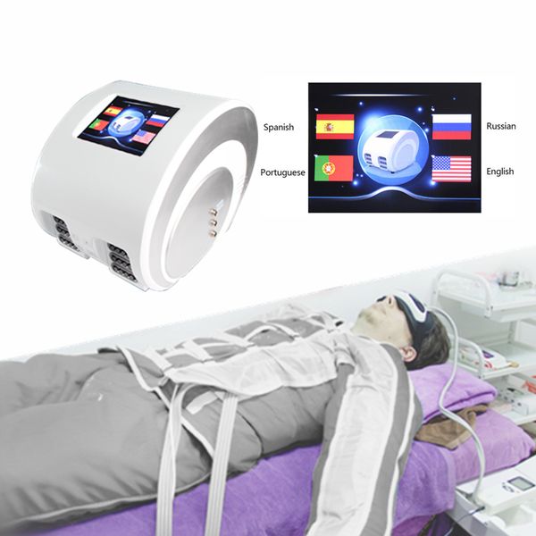 air pressure far infrared heat sauna presoterapia pressotherapy slimming machine whole body massage slim suit lymphatic drainage blanket bea, Black;white
air pressure far infrared heat sauna presoterapia pressotherapy slimming machine whole body massage slim suit lymphatic drainage blanket bea, Black;white