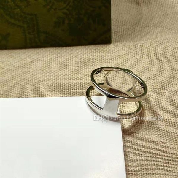 ring designer luxury rings for women bilateral hollow g jewelry men's titanium steel alloy silver party couple g242j
ring designer luxury rings for women bilateral hollow g jewelry men's titanium steel alloy silver party couple g242j