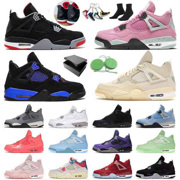 with box sb jumpman 4 4s iv mens womens designer basketball shoes j4 black royal peach cactus jack bred what the sports sneakers trainers
with box sb jumpman 4 4s iv mens womens designer basketball shoes j4 black royal peach cactus jack bred what the sports sneakers trainers