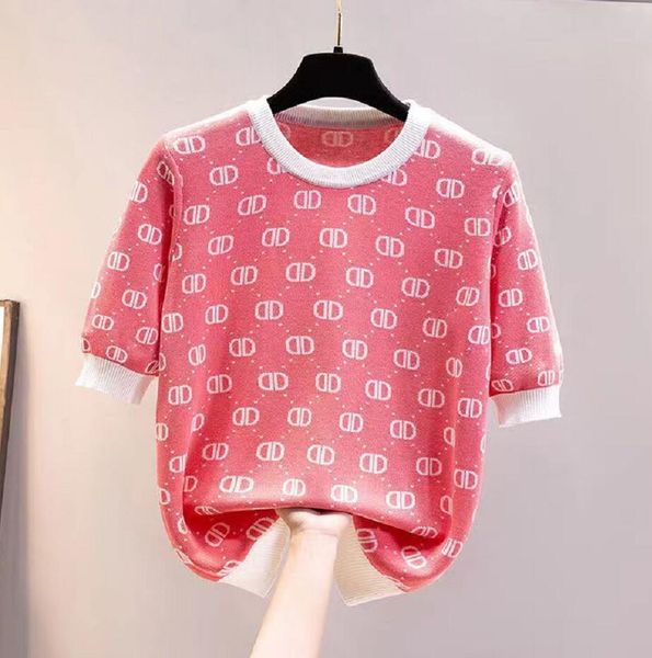 casual tees women knitting patchwork short sleeve ladies shirts summer sweaters female pullovers pink white loose, White;black
casual tees women knitting patchwork short sleeve ladies shirts summer sweaters female pullovers pink white loose, White;black