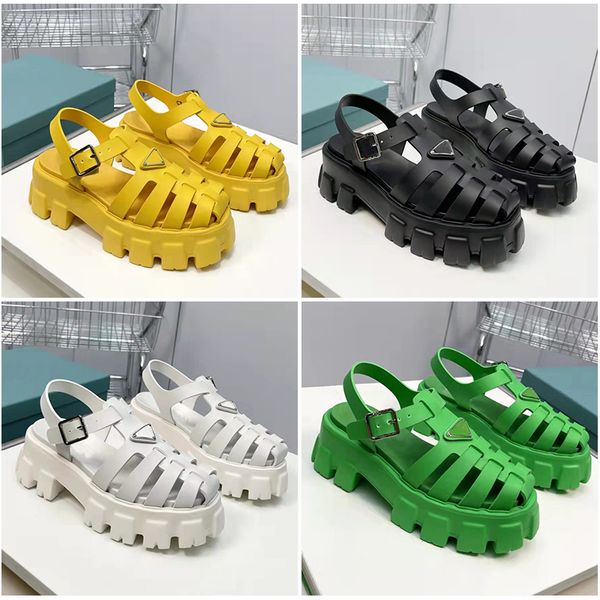 women designer sandals foam rubber sandal fashion platform slides triangle metal slippers retro beach loafers round toe sandal with box, Black
women designer sandals foam rubber sandal fashion platform slides triangle metal slippers retro beach loafers round toe sandal with box, Black