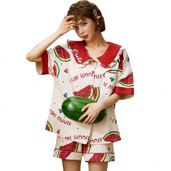 women home wear lounge clothes pajamas sets 100 cotton sleepwear girls homewear housewear, Black;red
women home wear lounge clothes pajamas sets 100 cotton sleepwear girls homewear housewear, Black;red