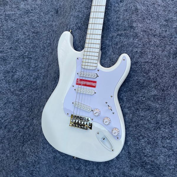 classic brand electric guitar upgraded vibrato system pure white light electric guitar master level delivery to home
classic brand electric guitar upgraded vibrato system pure white light electric guitar master level delivery to home