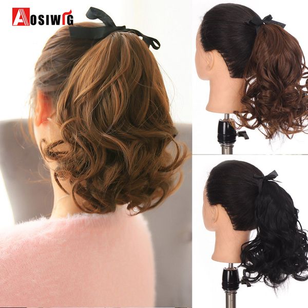 costume accessories synthetic short curly ponytails for women natural hair extension clip fake false hairpiece drawstring pony tail blonde, Silver
costume accessories synthetic short curly ponytails for women natural hair extension clip fake false hairpiece drawstring pony tail blonde, Silver