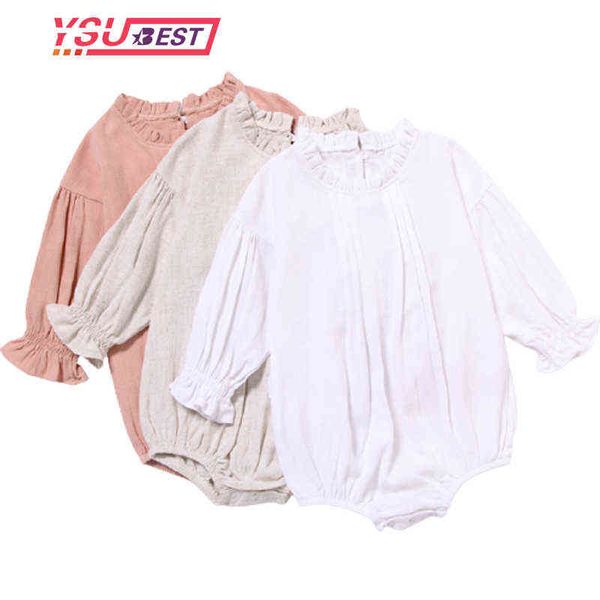 baby girl clothes long sleeve baby clothing jumpsuits 0-24m cotton linen newborn baby girl rompers ruffle flower toddler outfits g220510, Blue
baby girl clothes long sleeve baby clothing jumpsuits 0-24m cotton linen newborn baby girl rompers ruffle flower toddler outfits g220510, Blue