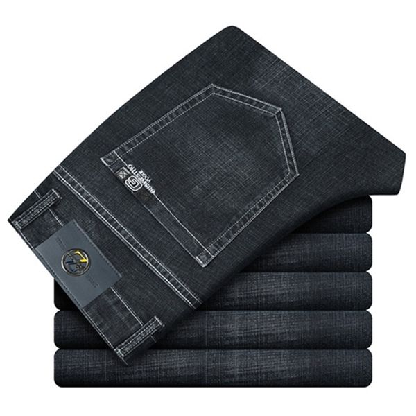 brand men's jeans soft, comfortable and loose casual straight pants trendy men's slim plus size stretch long pants 220504, Blue
brand men's jeans soft, comfortable and loose casual straight pants trendy men's slim plus size stretch long pants 220504, Blue