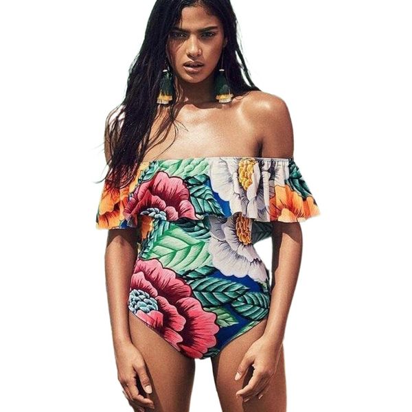 women one piece swimsuit floral print swimwear summer backless strapless beach wear monokin female bathing suits swim suit1 c8ps#, White;black
women one piece swimsuit floral print swimwear summer backless strapless beach wear monokin female bathing suits swim suit1 c8ps#, White;black
