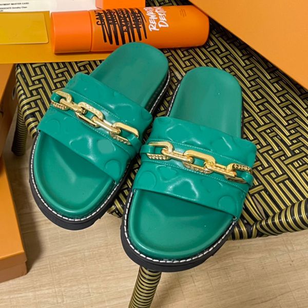 classic printed upper women slippers 2022 new chain velcro sandal slides round head summer slides comfortable rubber sole flip flop beach sl, Black
classic printed upper women slippers 2022 new chain velcro sandal slides round head summer slides comfortable rubber sole flip flop beach sl, Black