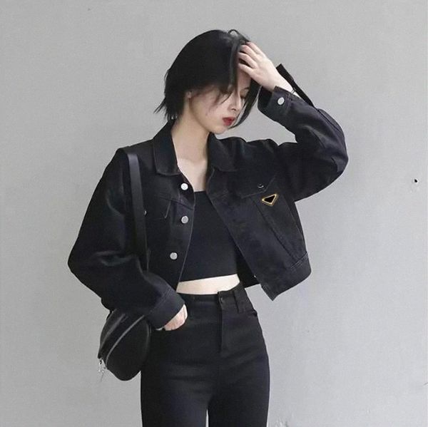 autumn spring women jackets denim woman short coats style slim for lady jacket designer coat button letters classical clothing s-xl p1ur#, Black;brown
autumn spring women jackets denim woman short coats style slim for lady jacket designer coat button letters classical clothing s-xl p1ur#, Black;brown