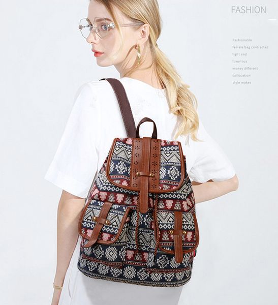 50pcs backpack women canvas national prints double pouch large capacity crossbody bag mix color
50pcs backpack women canvas national prints double pouch large capacity crossbody bag mix color