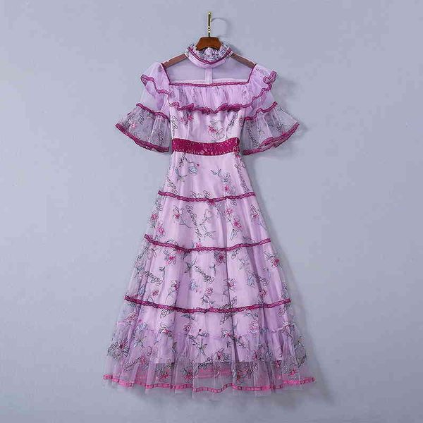 casual dresses french stand collar gauze skirt summer bright silk embroidery medium long fashion dress women hpkw, Black;gray
casual dresses french stand collar gauze skirt summer bright silk embroidery medium long fashion dress women hpkw, Black;gray