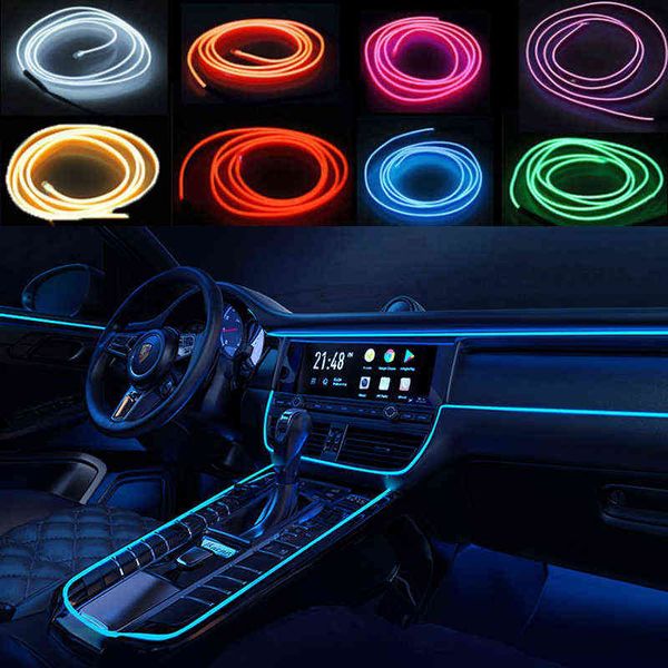 1m/3m/5m car interior atmosphere lighting led strip decoration garland wire rope tube line flexible neon light with usb drive y220708
1m/3m/5m car interior atmosphere lighting led strip decoration garland wire rope tube line flexible neon light with usb drive y220708