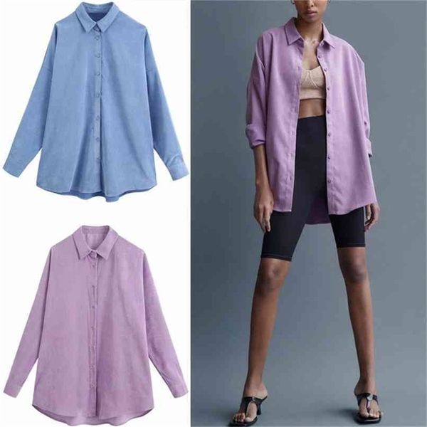 autumn oversized corduroy shirt women lapel collar long sleeve plus size roomy shirts fashion front button woman 210524, White
autumn oversized corduroy shirt women lapel collar long sleeve plus size roomy shirts fashion front button woman 210524, White