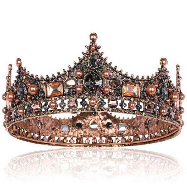 king crowns for men - baroque vintage rhinestone crystal crown, men's full kings crown for theater prom party aa220323, Slivery;golden
king crowns for men - baroque vintage rhinestone crystal crown, men's full kings crown for theater prom party aa220323, Slivery;golden