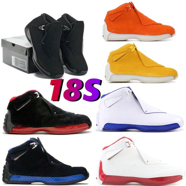 2022 designer men basketball shoes 18 18s og white red suede sport royal chrome chaussures 2022 men man authentic trainers sneakers 40-47
2022 designer men basketball shoes 18 18s og white red suede sport royal chrome chaussures 2022 men man authentic trainers sneakers 40-47