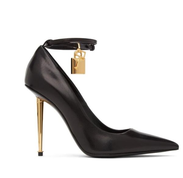 women luxury brand sandal pumps padlock high heels tom-sandals pointed stiletto pumps black white nude leather gold heel wedding dress pump
women luxury brand sandal pumps padlock high heels tom-sandals pointed stiletto pumps black white nude leather gold heel wedding dress pump