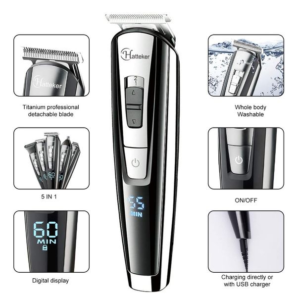 professional all in one hair trimmer for men beard grooming kit hair clipper elelctric rechargeable for facial body groomer perf
professional all in one hair trimmer for men beard grooming kit hair clipper elelctric rechargeable for facial body groomer perf