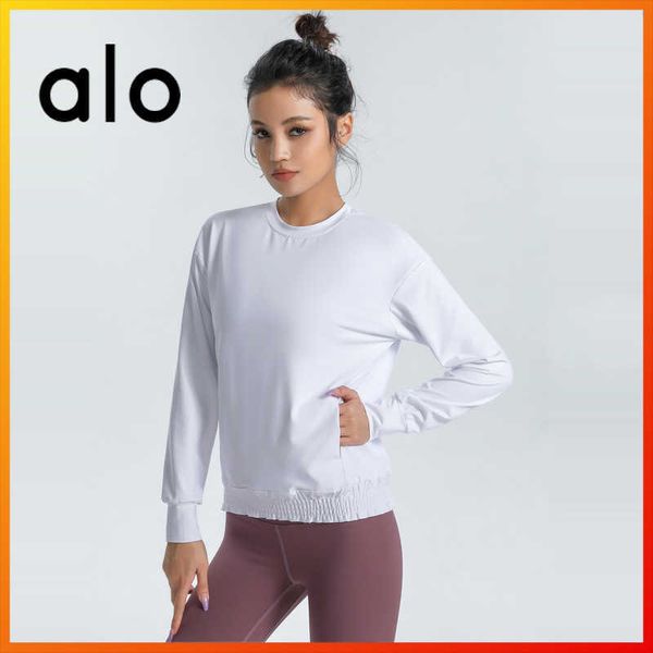 alo yoga women's autumn new comprehensive training exercise long-sleeve gym outdoor t-shirt casual running fitness keeping warm, White;red
alo yoga women's autumn new comprehensive training exercise long-sleeve gym outdoor t-shirt casual running fitness keeping warm, White;red
