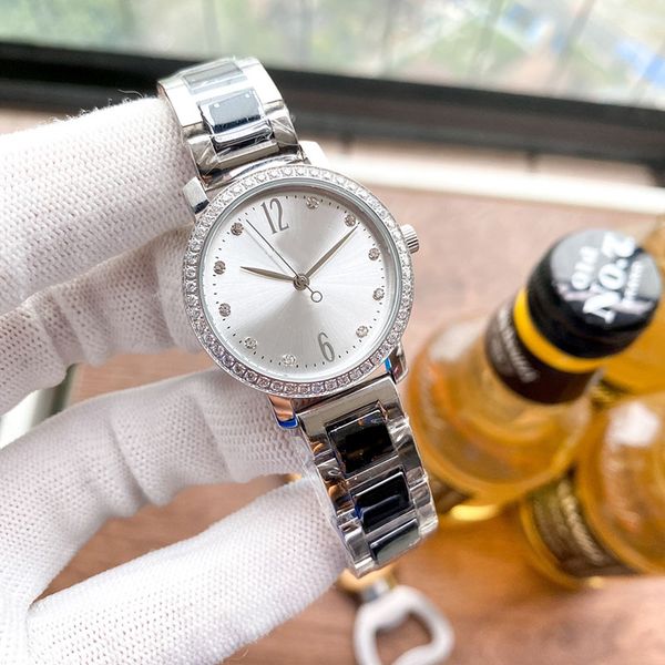 watch quartz movement watches for women wristwatch 30mm business wristwatches montre de luxe, Slivery;brown
watch quartz movement watches for women wristwatch 30mm business wristwatches montre de luxe, Slivery;brown