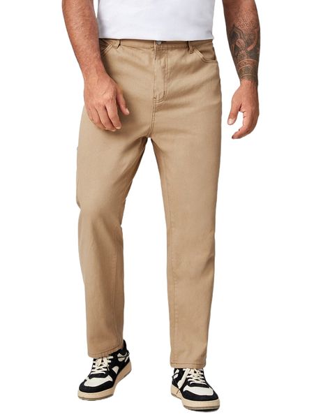 extended sizes men slant pocket tapered jeans a6wf#, Blue