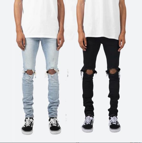 street men's jeans slim skinny pants knee hole trend european and american new, Blue
street men's jeans slim skinny pants knee hole trend european and american new, Blue