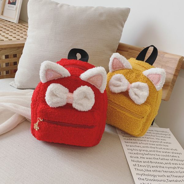 2022 wholesale new student backpack bow tie plush children's backpack 5 styles for you to choose
2022 wholesale new student backpack bow tie plush children's backpack 5 styles for you to choose