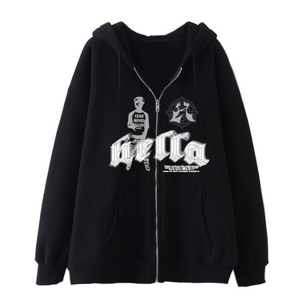 men's hoodies & sweatshirts street hip hop gothic y2k black zip hoodie men and women rock sweater jacketmen's
men's hoodies & sweatshirts street hip hop gothic y2k black zip hoodie men and women rock sweater jacketmen's