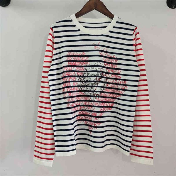 women's knits tees designer style autumn and winter fine needle love comfort versatile stripes loose thin knitted bottoms women's, White
women's knits tees designer style autumn and winter fine needle love comfort versatile stripes loose thin knitted bottoms women's, White