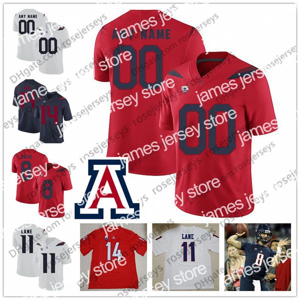 ncaa jersey arizona wildcats coutume 2020 de football bleu marine rouge blanc # 8 nick foles 14 khalil tate 21 jj taylor men youth kid jerse, Black
ncaa jersey arizona wildcats coutume 2020 de football bleu marine rouge blanc # 8 nick foles 14 khalil tate 21 jj taylor men youth kid jerse, Black