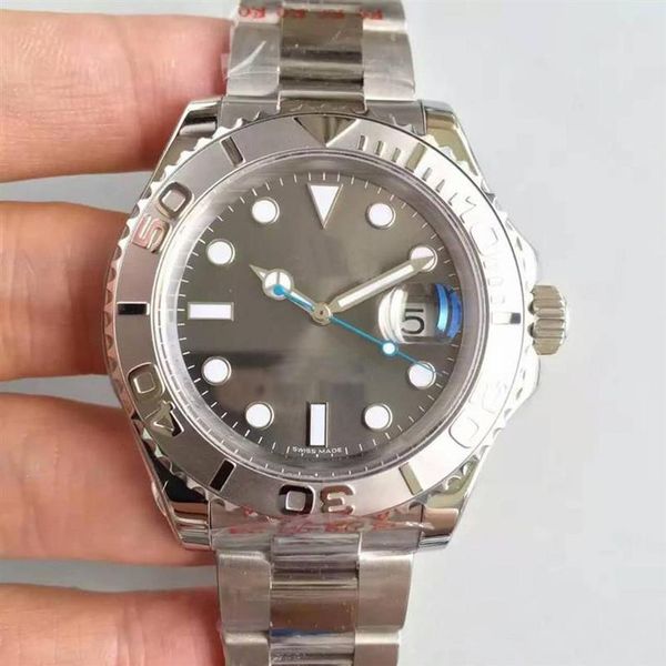 tabie821219 stainless oyste bracelet fashion 40mm gray face mens watch 116655 sports men automatic movement watches 276p, Slivery;brown
tabie821219 stainless oyste bracelet fashion 40mm gray face mens watch 116655 sports men automatic movement watches 276p, Slivery;brown