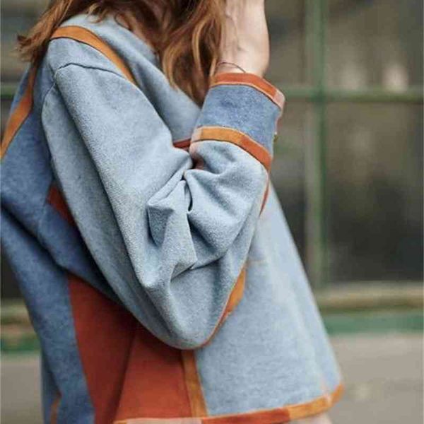 women's jackets legal system sessu family autumn and winter age reducing casual women's wear color matching shor, Black;brown
women's jackets legal system sessu family autumn and winter age reducing casual women's wear color matching shor, Black;brown