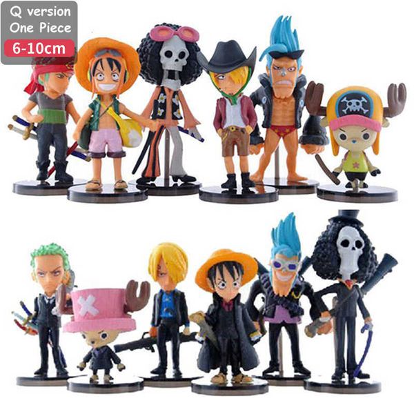 huiya01 6pcs/set anime monkey d. luffy zoro chopper model doll pvc action figures black style decoration collectible children gift toys q072
huiya01 6pcs/set anime monkey d. luffy zoro chopper model doll pvc action figures black style decoration collectible children gift toys q072