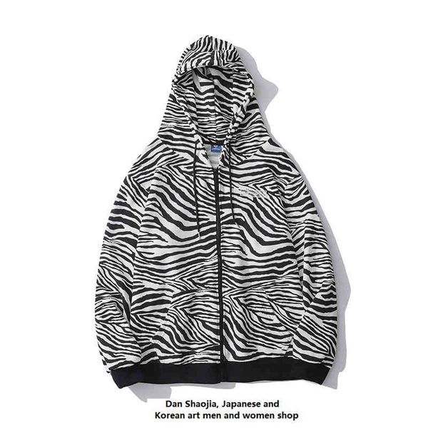 zebra print jacket women's spring and autumn thin 2021 new fashion korean loose bf zipper hoodie cardigan, Black
zebra print jacket women's spring and autumn thin 2021 new fashion korean loose bf zipper hoodie cardigan, Black