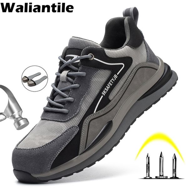 waliantile men comfortable casual safety work shoes boots antismashing indestructible working shoes antislip safety boots men 220809, Black
waliantile men comfortable casual safety work shoes boots antismashing indestructible working shoes antislip safety boots men 220809, Black