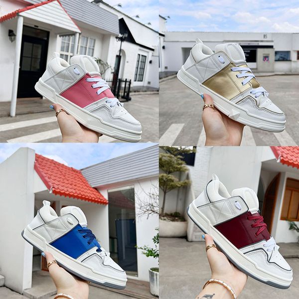 designer slippers men's casual shoes untitled red nail black heel silver pink band ruthenium metal leather luxury women's flat sne
designer slippers men's casual shoes untitled red nail black heel silver pink band ruthenium metal leather luxury women's flat sne