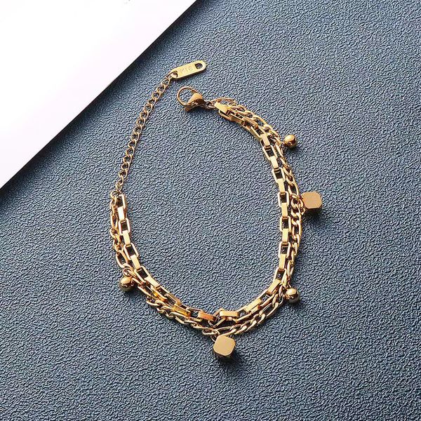 designer fashion charm bracelets double layer eight party cai titanium steel 18k gold bracelet for women gift lovers jewelry, Golden;silver
designer fashion charm bracelets double layer eight party cai titanium steel 18k gold bracelet for women gift lovers jewelry, Golden;silver