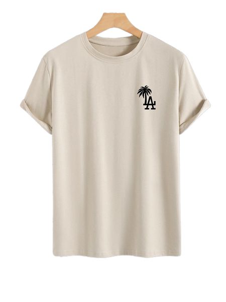 men tropical print tee k1qt#, White;black
