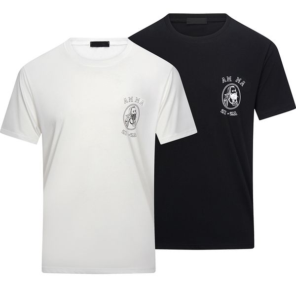 2022 summer premium brand men's t-shirt printed letters women's designer shirts short sleeves fashion clothing asian size 99, White;black
2022 summer premium brand men's t-shirt printed letters women's designer shirts short sleeves fashion clothing asian size 99, White;black
