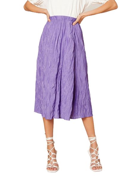 solid high waist skirt j1p8#, Black